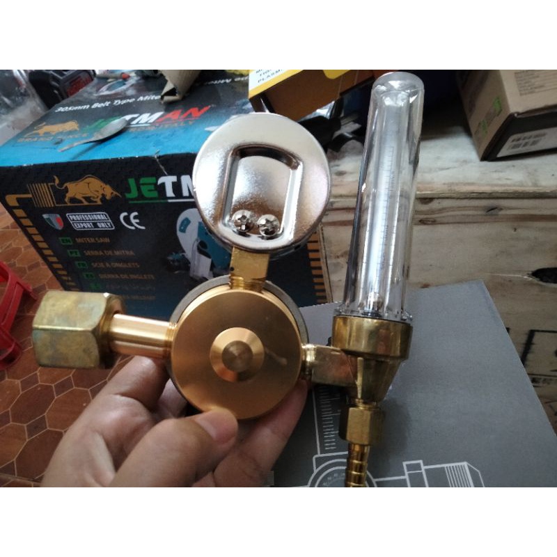 Đồng Hồ Khí Agron ren trong Weldcom chính hãng