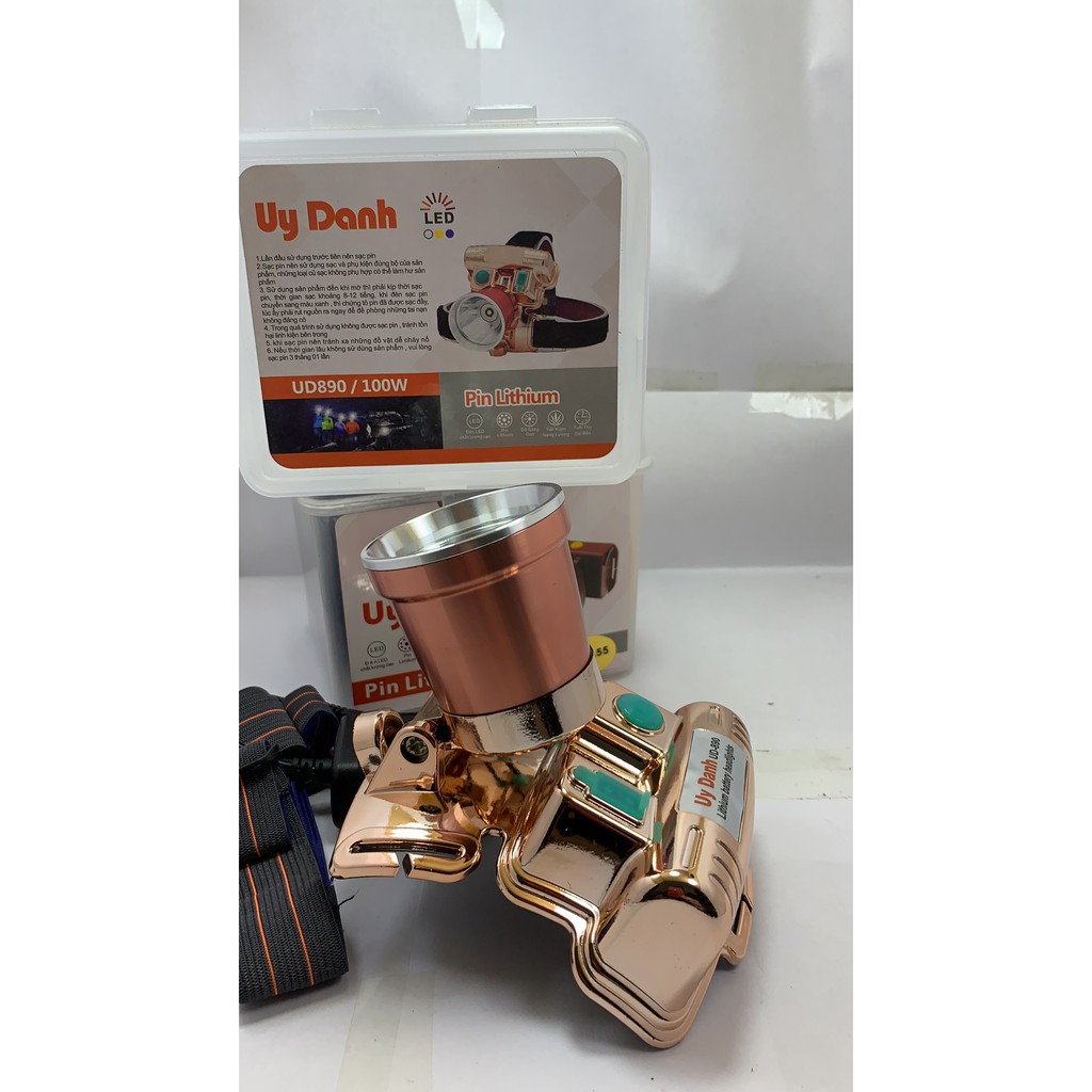 Đèn Pin Đội Đầu - UD 890 - Đèn Pin Treo Đầu Chống Nước Chắc Chắn, Chiếu Xa | BigBuy360 - bigbuy360.vn