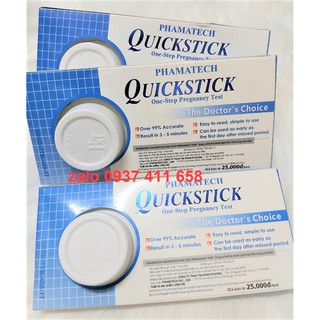Combo 10 Que thử thai Quickstick- MADE IN USA