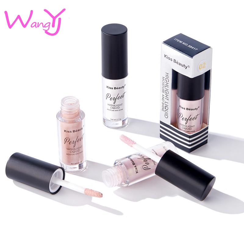 Kem Nền Dạng Lỏng Kiss BEAUTY Che Khuyết Điểm Bắt Sáng Lâu Trôi