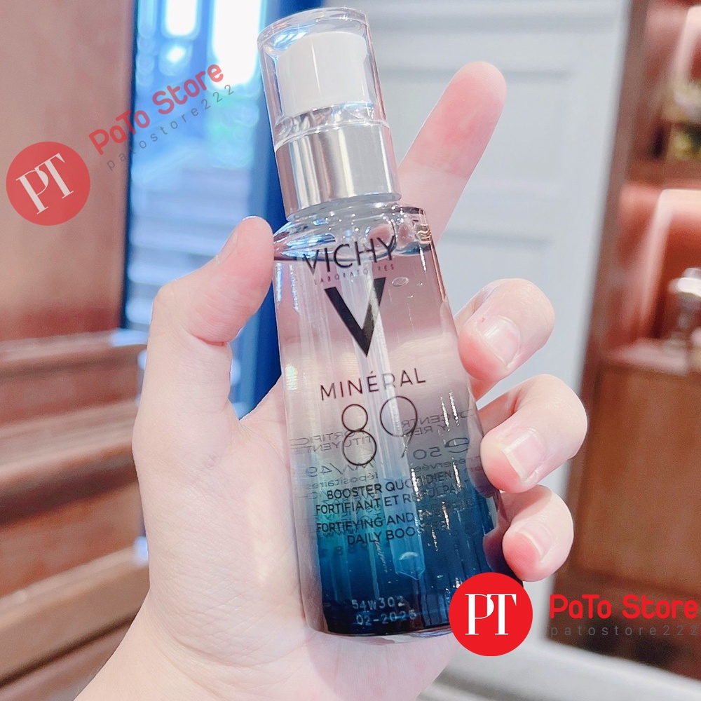 Serum Vichy Mineral 89 - Serum duong am và phuc hoi da 50ml và 75 ml