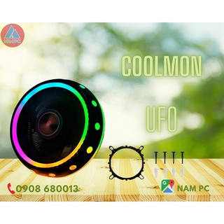 Tản nhiệt cpu, Coolmon UFOX, có led rgb