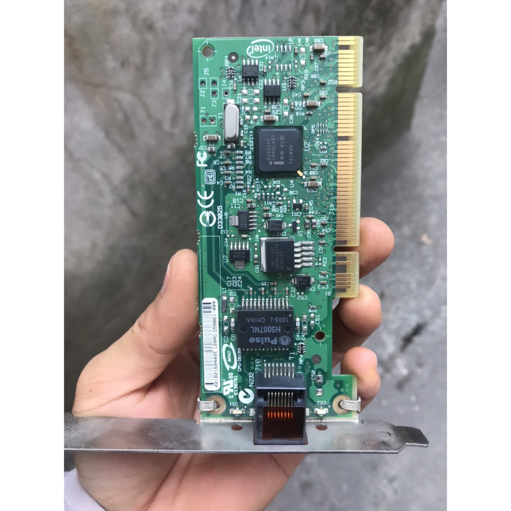 Card lan mạng 1Gbps 1000Mbps PCI x1 máy tính để bàn 1 2 gb cổng port mã