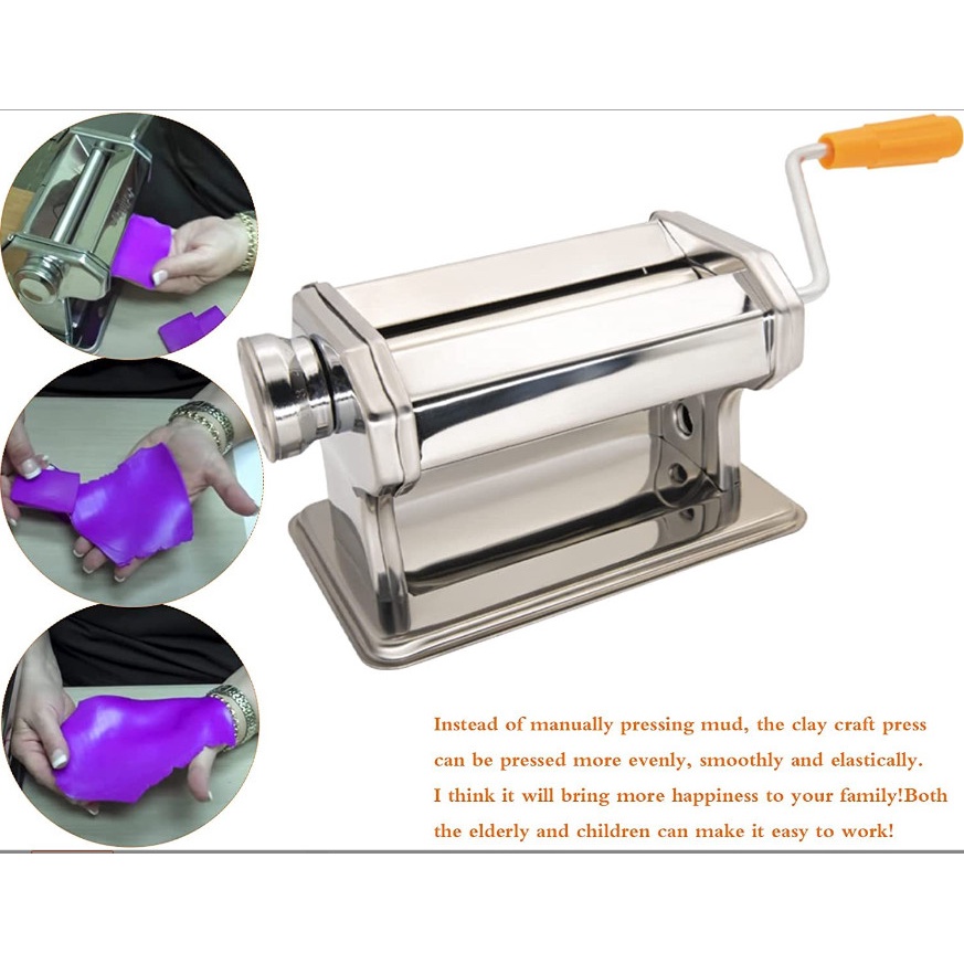 MÁY CÁN BỘT, ĐẤT SÉT SIÊU MỎNG 5 CẤP ĐỘ