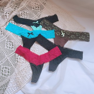 Quần lót nữ lọt khe cotton cạp ren