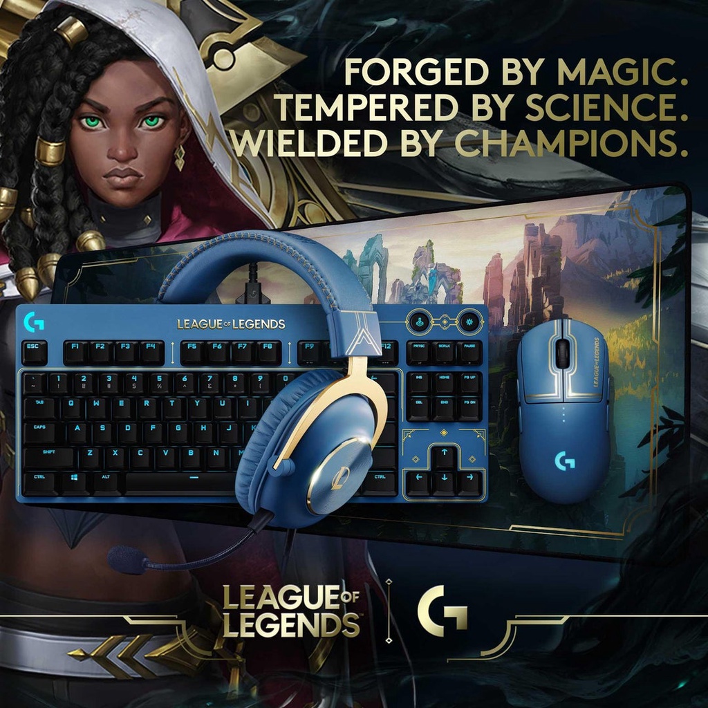 -  -  - Tai nghe Logitech League of Legends - Chính Hãng Việt Nam