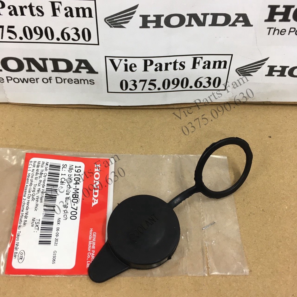 Nắp bình nước phụ Winner, Lead 110 - Hàng chính hãng Honda