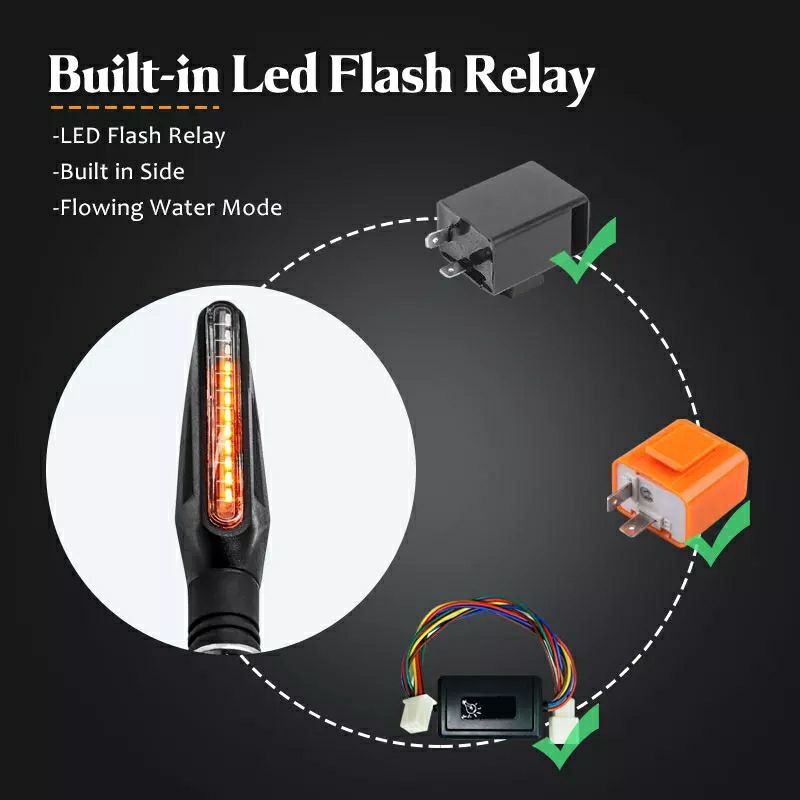 Xi nhan chạy led Audi cho Vario, Winnerx, Exciter, TFX, MSX v.v chính hãng Motoled K5