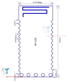 MODULE AUDIO BLUETOOTH 4.2 JDY-66