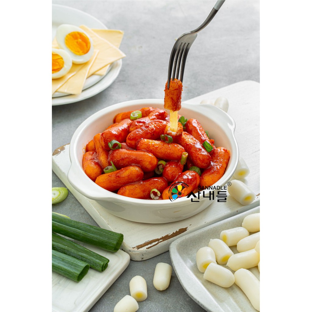 Gói bánh gạo nhân Phô mai kèm sốt 350g (250g bánh nhân phô mai+100g sốt)