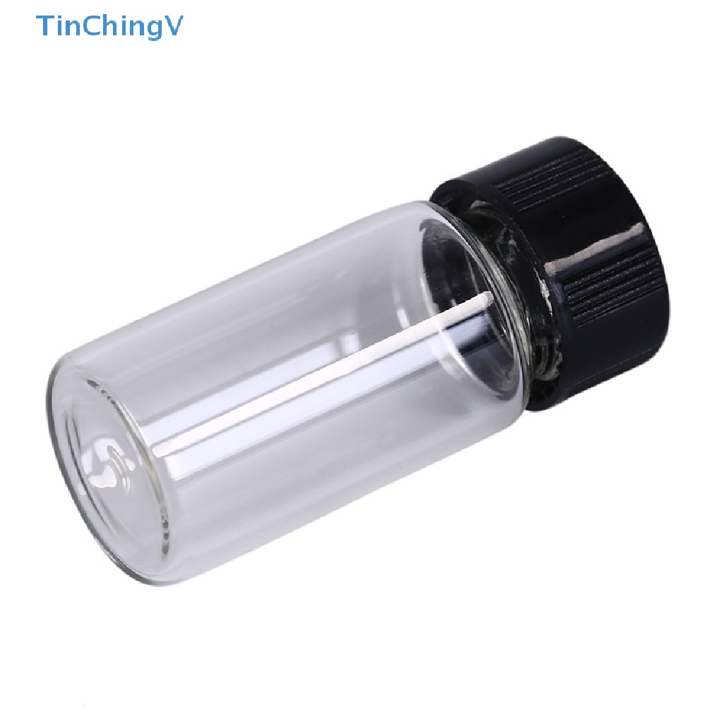 Set 5 Lọ Thủy Tinh Trong Suốt 5ml Có Nắp Vặn Tiện Dụng Cho Phòng Thí Nghiệm