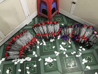 Combo 30 bó hoa sáp đơn