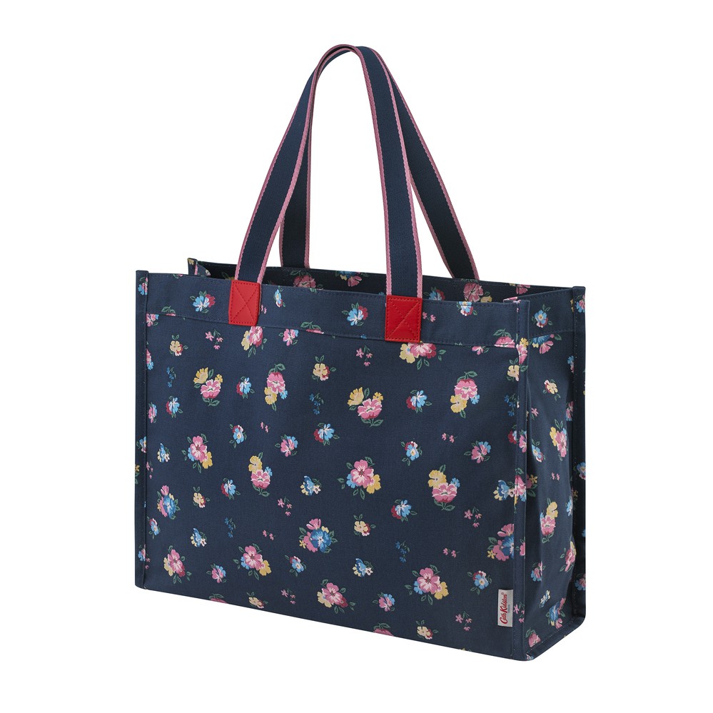 Cath Kidston - Túi đeo vai The Milly Tote Park Meadow Bunch - 983891 - Navy