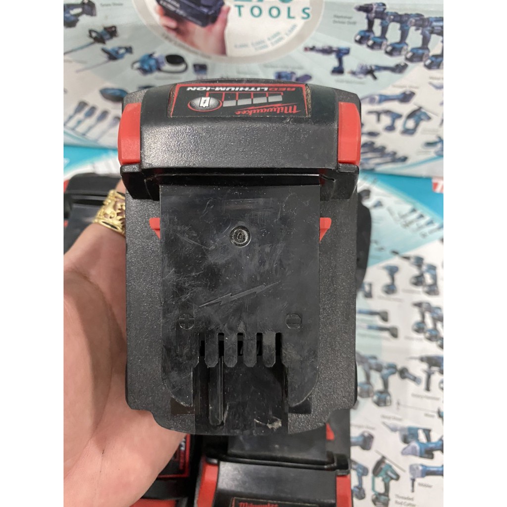 Vỏ mạch pin zin bãi Milwaukee M18.