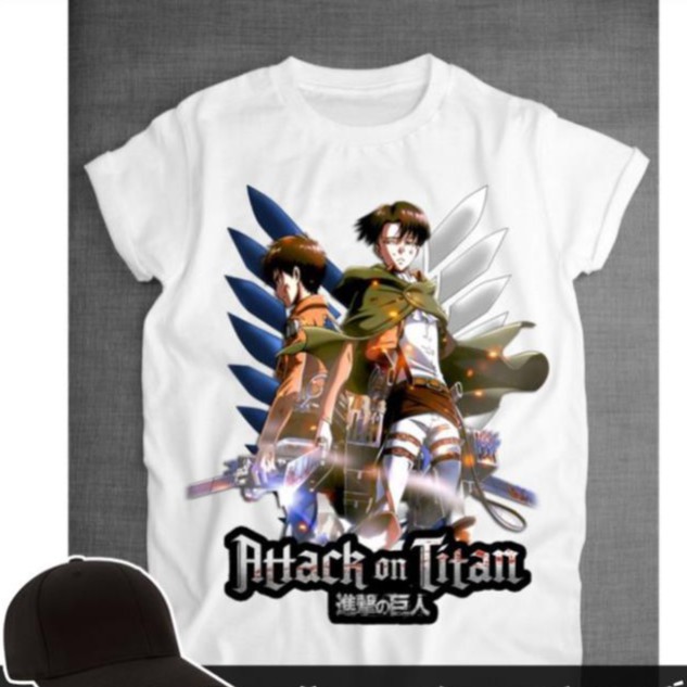 Vải Cotton Siêu Xịn Áo thun Attack on Titan Nam Nữ VHL Store