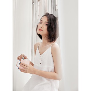Váy maxi cut out lưng Mozz