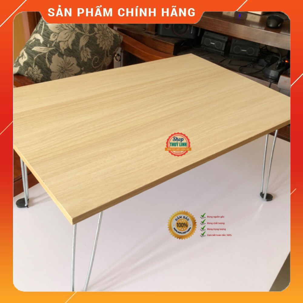 ⚡Bàn vân gỗ đẹp /Freeship 50K / bàn học gấp gọn mặt vân gỗ /40x60