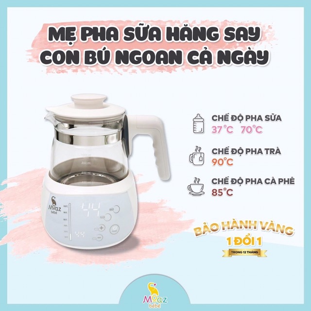 Bình đun nước thông minh Moaz bébé MB-002