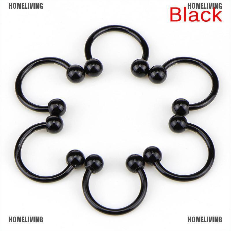 Set 10 Khuyên Mũi / Môi Bằng Thép Không Gỉ Cá Tính