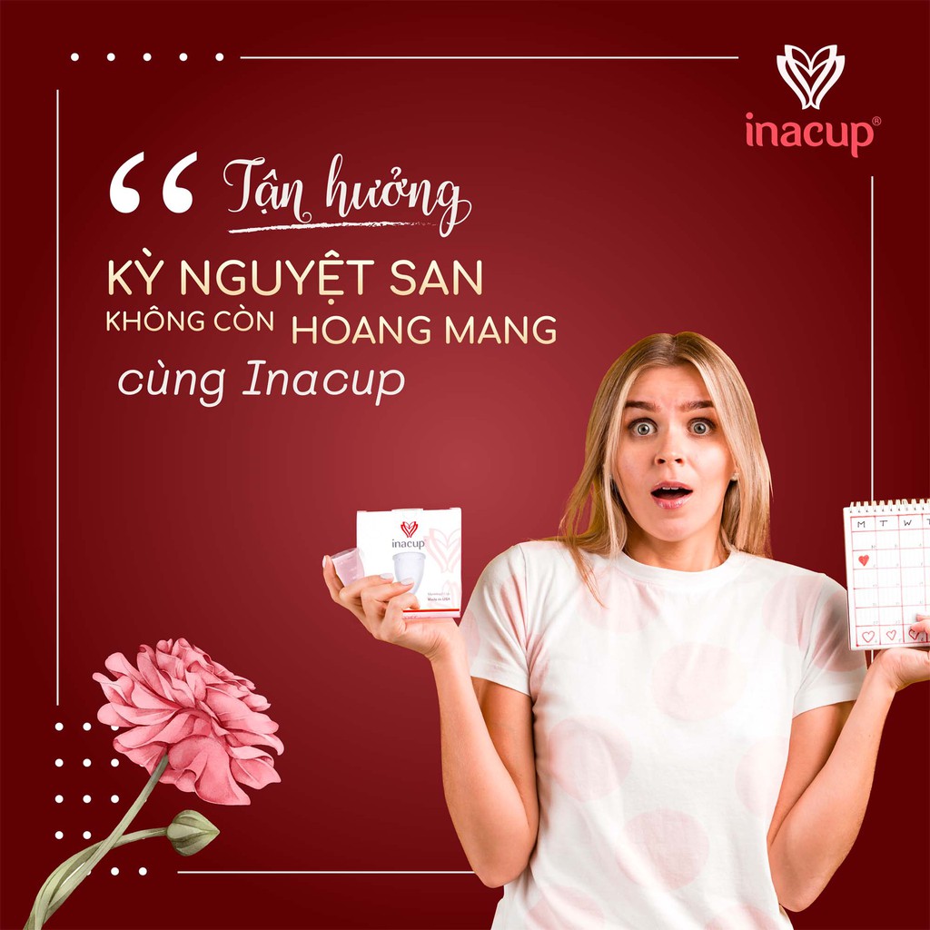 Cốc nguyệt san Inacup chính hãng 100%