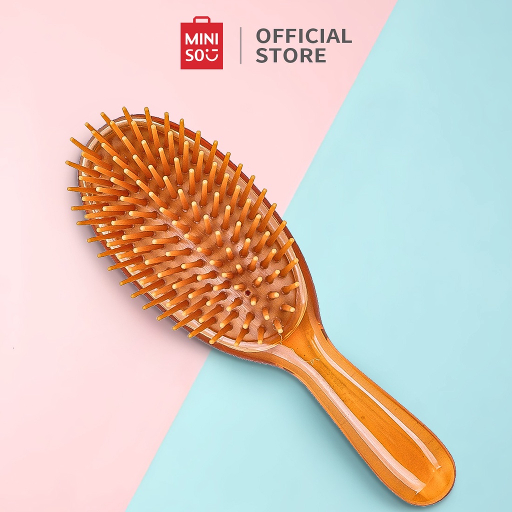 Lược chải tóc mát xa Miniso (Cam)