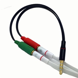 Bộ gộp 2 cổng Audio & Mic