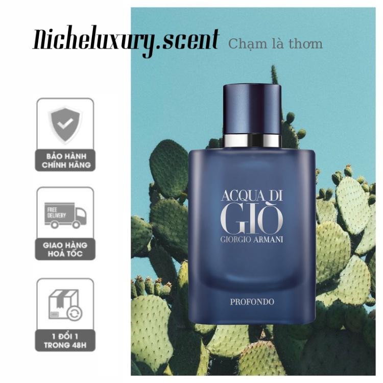 🅽🅸🅲🅷🅴 - Nước Hoa Nam G.I.) Profondo - 10ml