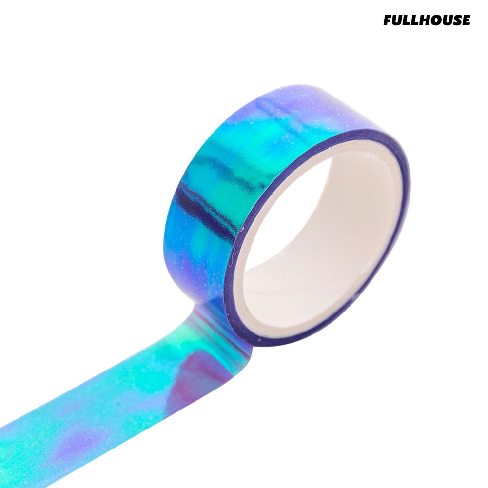 Băng Dính Laser Nhiều Màu Chống Thấm Nước Trang Trí Sổ Lưu Niệm