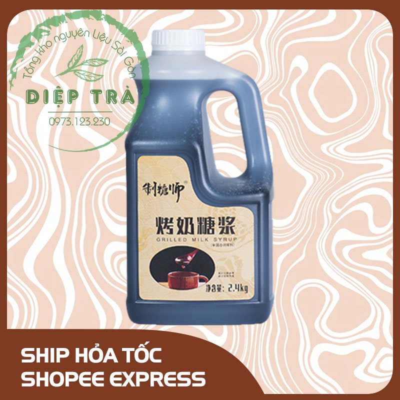 Siro Sữa Nướng DaDa 2.3kg