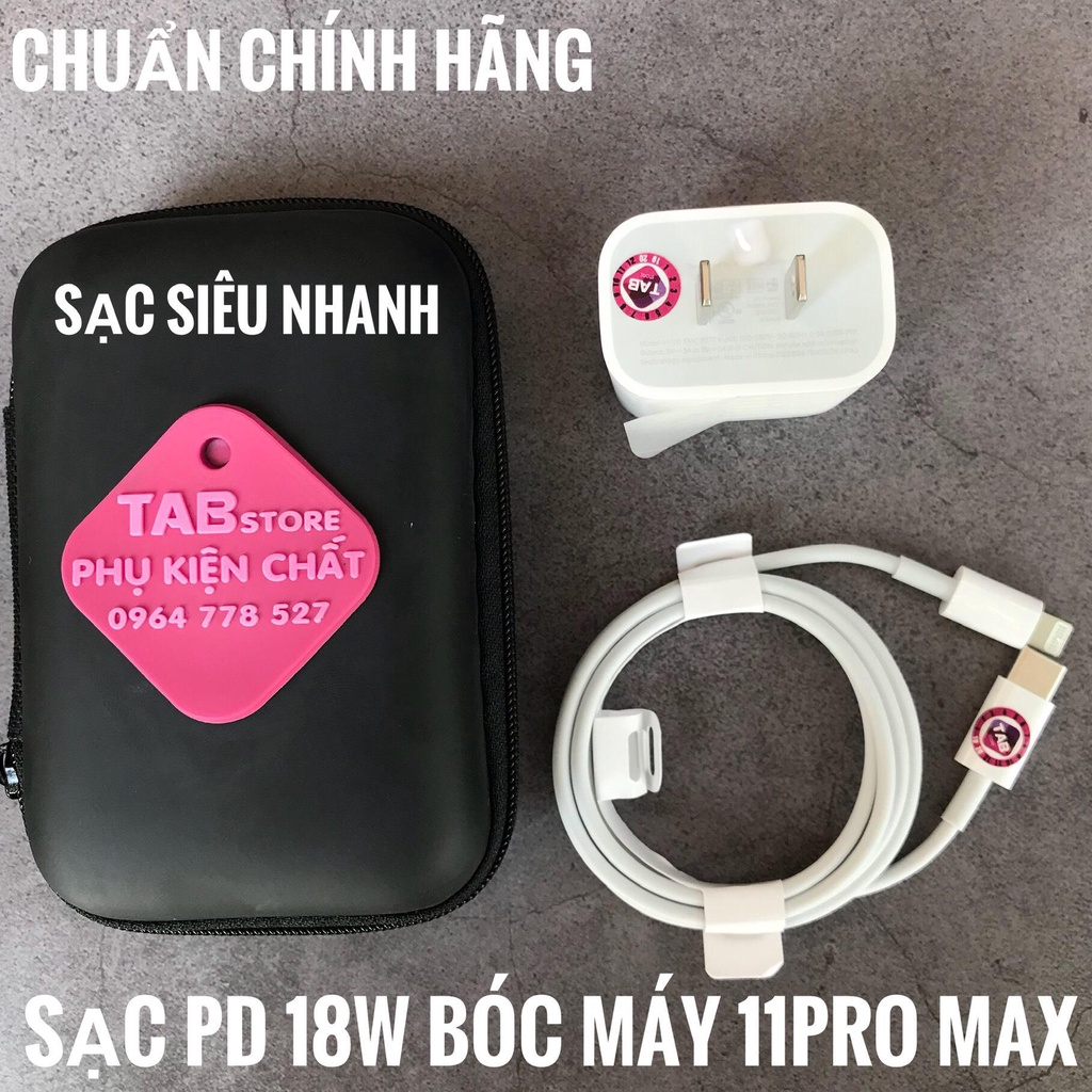 Bộ Sạc PD 18w Bóc Máy 11Pro Max Siêu Chất Chính Hãng - Bảo Hành 12T