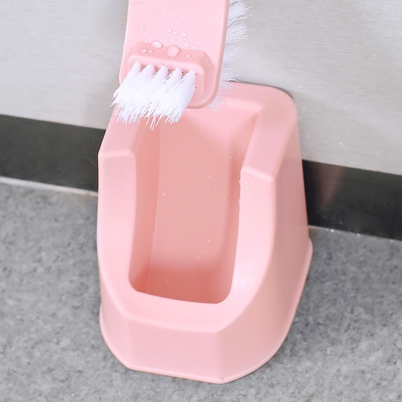 Chổi cọ toilet 2 đầu- Chổi cọ nhà vê sinh đa năng thiết kế thông minh 2 đầu tiện dụng cọ dễ dàng nhanh chóng CC01