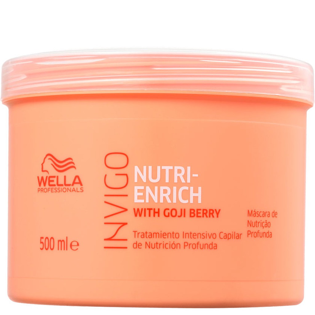 #wella_chính_hãng Hấp dầu tăng cường dưỡng chất Wella INVIGO Nutri Enrich Deep Nurishing Mask 500ml