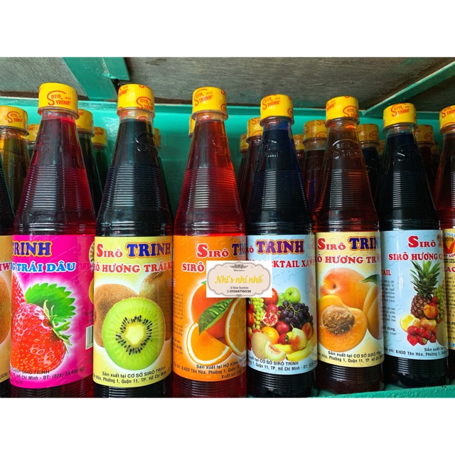 Siro Trinh tất cả mùi -600ml