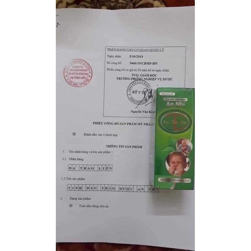 Tinh dầu thảo dược an nhi | BigBuy360 - bigbuy360.vn