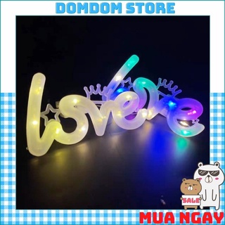 Đèn Led Đom Đóm chữ LOVE - Fairylight 3 chế độ nháy - Đèn trang trí, decor ảnh , bàn tiệc