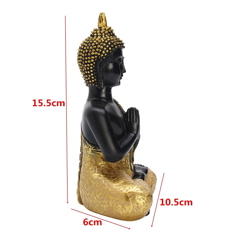 Tượng Phật Thái Cầu Nguyện Ngồi Thiền Điêu Khắc Figurine