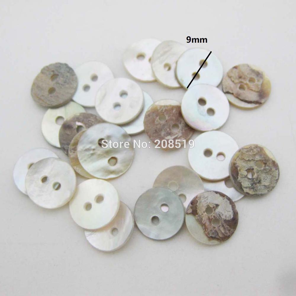 Set 30 Cúc Áo Hình Vỏ Sò Nhiều Kích Cỡ