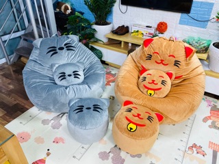 Vỏ ghế lười hạt xốp (không kèm hạt xốp)
