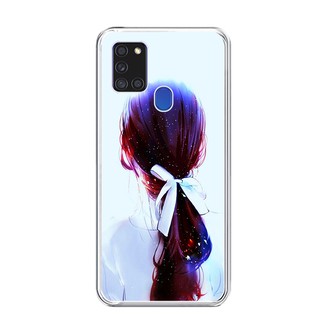 Ốp lưng điện thoại Samsung Galaxy A21s - Silicon Dẻo viền trong suốt