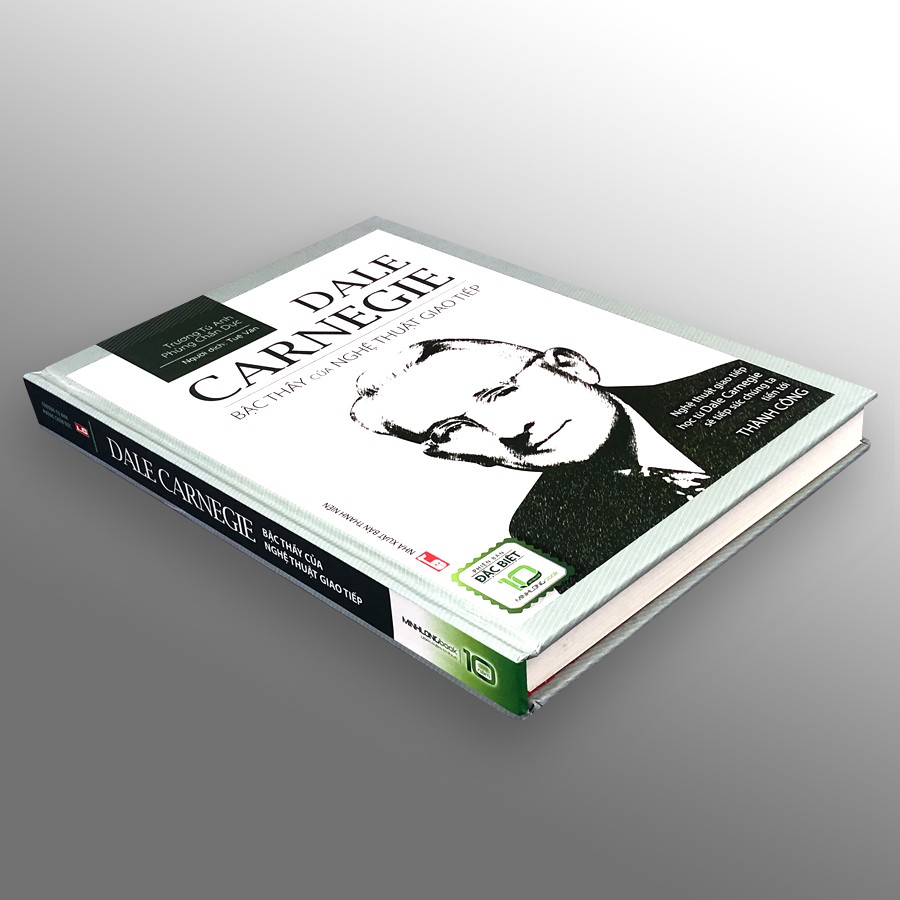 [Sách] Dale Carnegie - Bậc thầy của nghệ thuật giao tiếp - Bản đặc biệt bìa cứng (Kèm Bookmark)