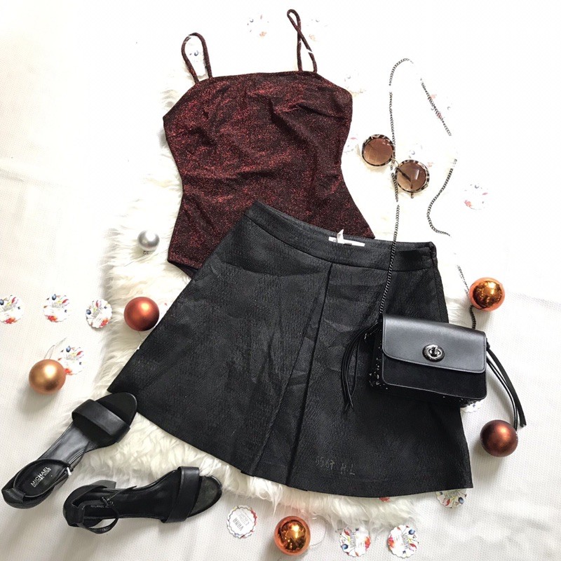 [Vana shop] áo liền thân ánh kim f21 dư xịn | BigBuy360 - bigbuy360.vn