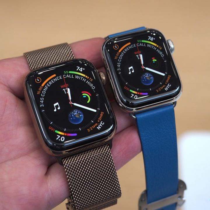 ĐỒNG HỒ APPLE WATCH SERIES 4 THÉP 40mm và 44mm mới 99% bảo hành 12 tháng LỖI LÀ ĐỔI tại Xoăn Store