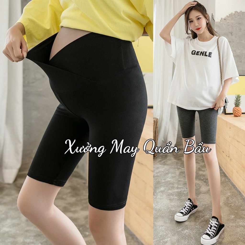 Quần Bầu LỬNG CẠP CHÉO ZIP co dãn thoải mái ZIPCHEO1067