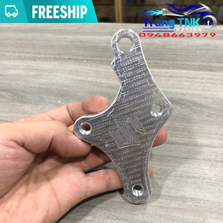 Pát heo dầu trước sport gắn mâm raider.