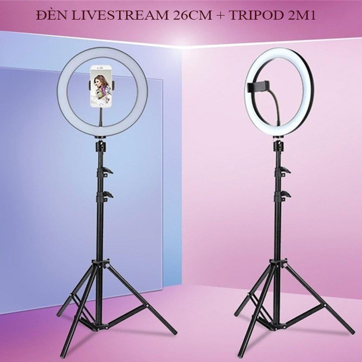 Đèn livestream 33cm 40cm 45cm make up , nối mi , chụp ảnh