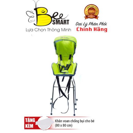 GHẾ NGỒI XE GA - BEESMART X1 CÓ MÁI CHE ( Tặng kèm áo mưa chùm ghế)