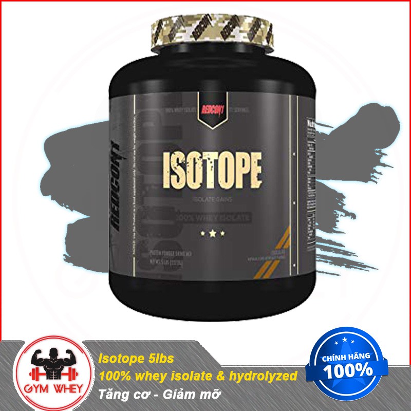 [Freeship + Quà] Sữa Tăng Cơ Bắp 100% isolate Whey Isotope 5lbs - Redcon1 Authentic 100%