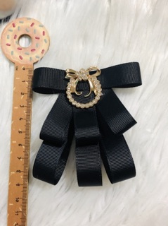 Cài áo nơ phối nơ. KT 6 x 8cm