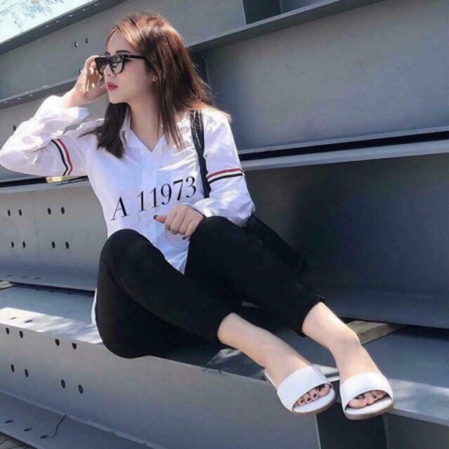 [Mã WAMST111 giảm 15k đơn 99k] ÁO SƠ MI QUỐC DÂN VIỀN TAY SIÊU HÓT CHO BẠN NỮ | BigBuy360 - bigbuy360.vn