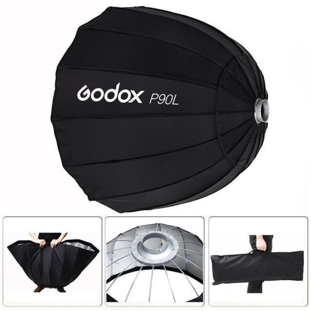 Dù Softbox Godox Parabolic Softbox P90L, P120L